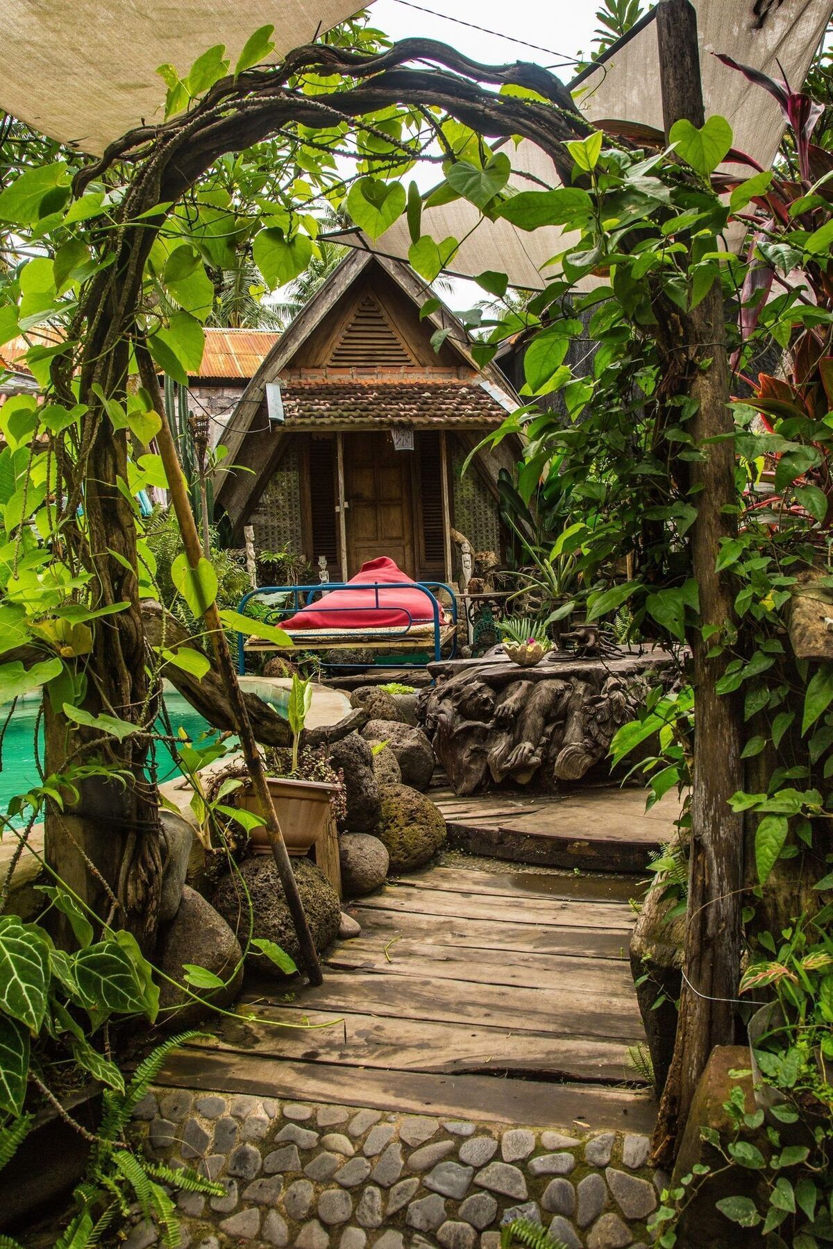 Santhiku Hotel & Spa Lovina Dış mekan fotoğraf